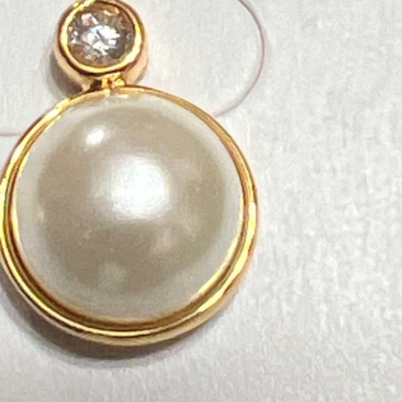 ♠️Kate Spade "Rise and Shine" pearl studs. - Picture 6 of 6